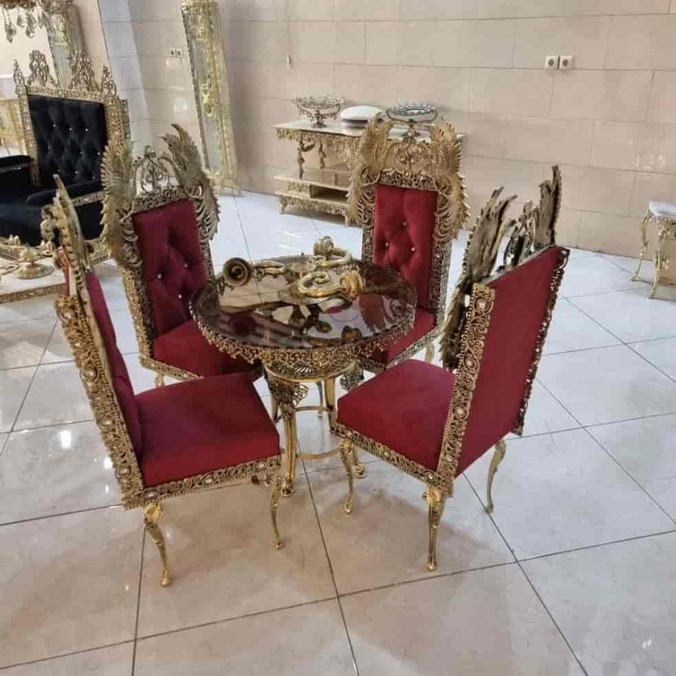 میز نهارخوری 4 نفره گرد