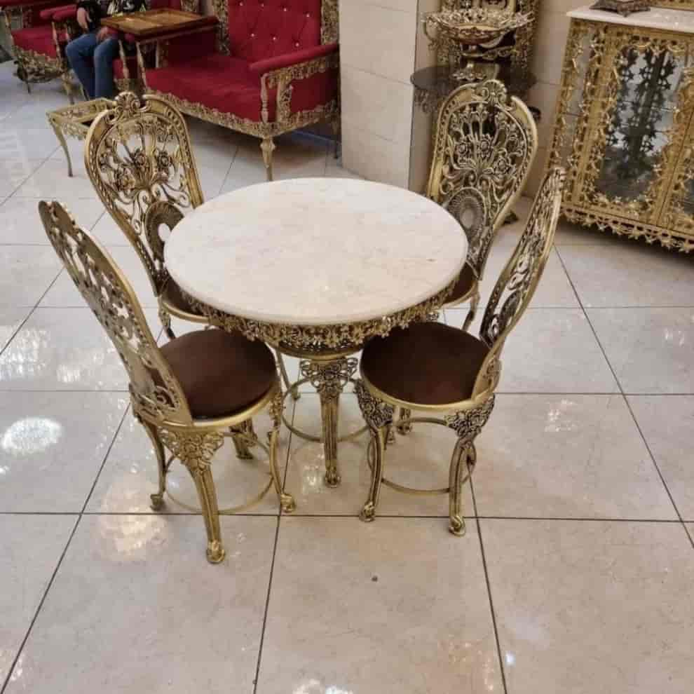 میز نهار خوری ۴ نفره دایره