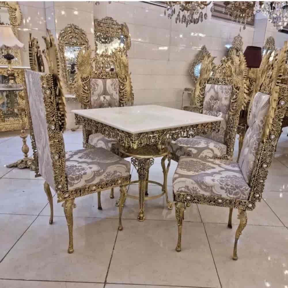 میز نهارخوری ۴ نفره مربع